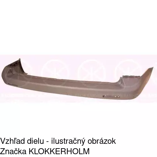 Zadný nárazník POLCAR 956896-J