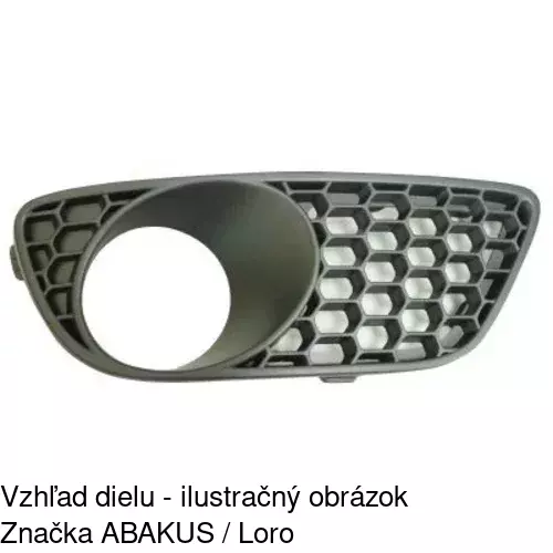 Kryt v nárazníku POLCAR 958027-4