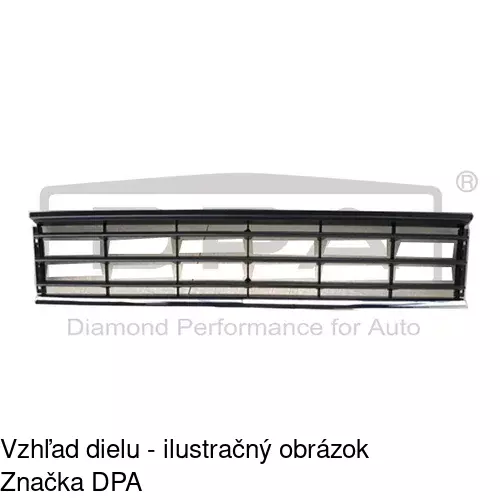 Kryt v nárazníku POLCAR 95D12720 - obr. 1