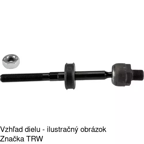 Tyč riadenia POLCAR B-302303 - obr. 2