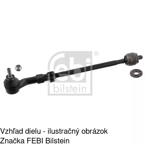 Tyč riadenia POLCAR R-802803 - obr. 2