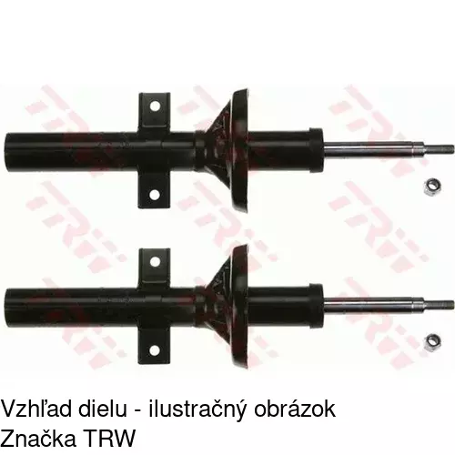 Plynový tlmič POLCAR S010218G - obr. 1