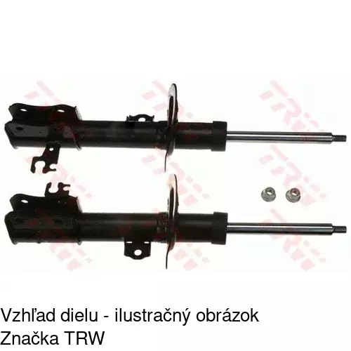 Plynový tlmič POLCAR S010429G - obr. 3