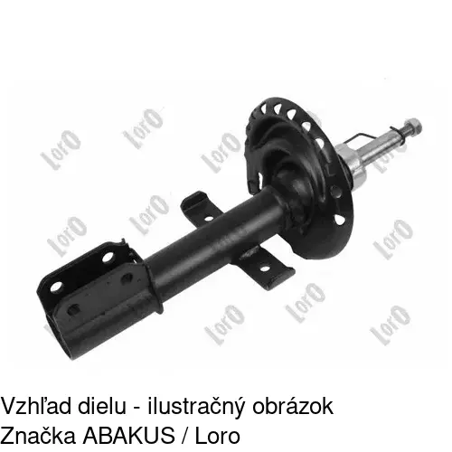 Plynový tlmič POLCAR S010456G - obr. 2