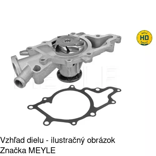 Vodné čerpadlo POLCAR S10-106 - obr. 2