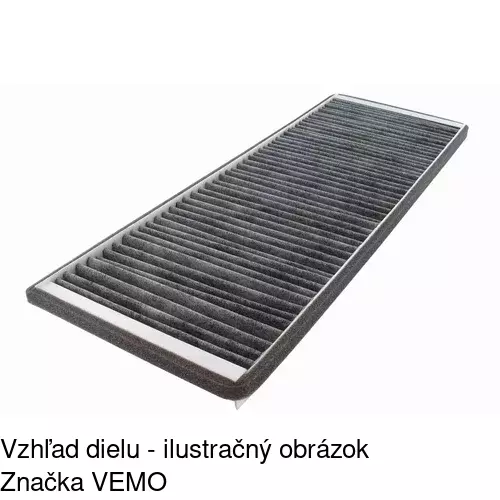 Kabínový filter s uhlíkom POLCAR S11-1019 - obr. 4