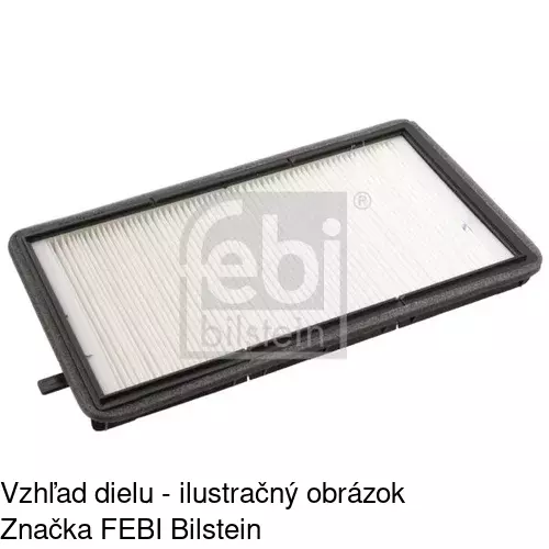 Kabínový filter s uhlíkom POLCAR S11-1035 - obr. 3