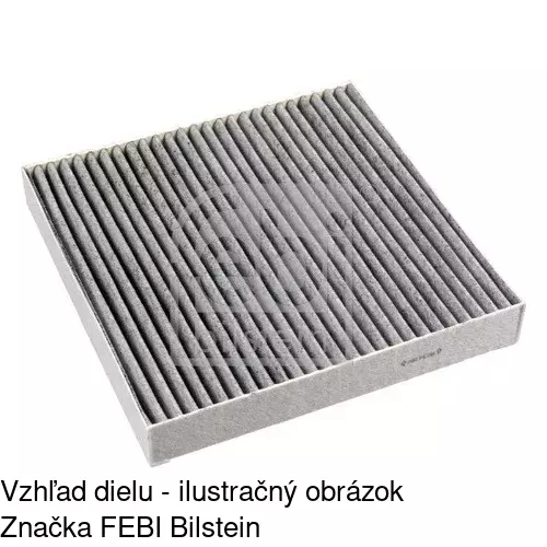 Kabínový filter s uhlíkom POLCAR S11-1037