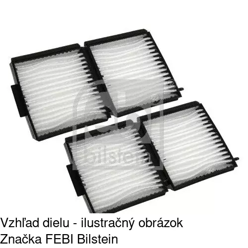 Kabínový filter s uhlíkom S11-1072 /POLCAR/ - obr. 5