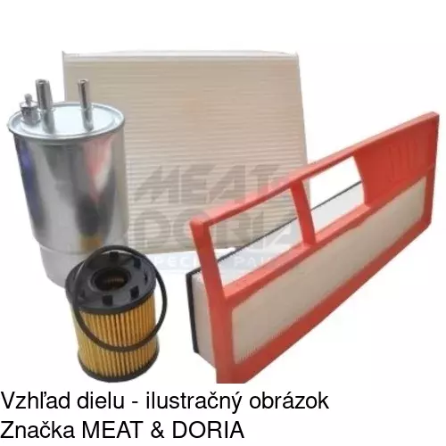 Kabínový filter s uhlíkom POLCAR S11-1085