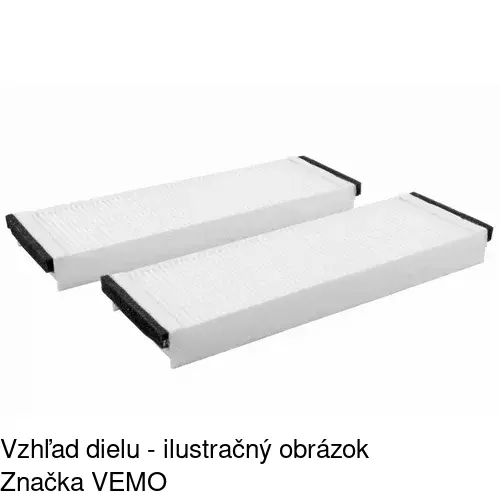 Kabínový filter s uhlíkom POLCAR S11-1088 - obr. 3