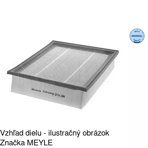 Vzduchový filter POLCAR S11-4078 - obr. 1