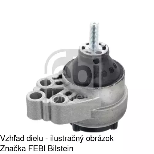 Silentblok motora POLCAR S2232025 - obr. 4