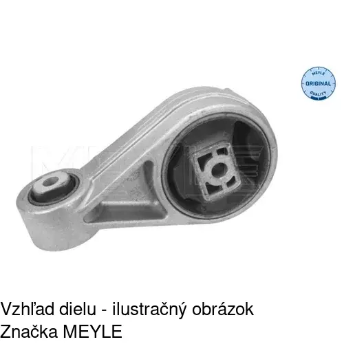 Silentblok motora POLCAR S2232027 - obr. 1