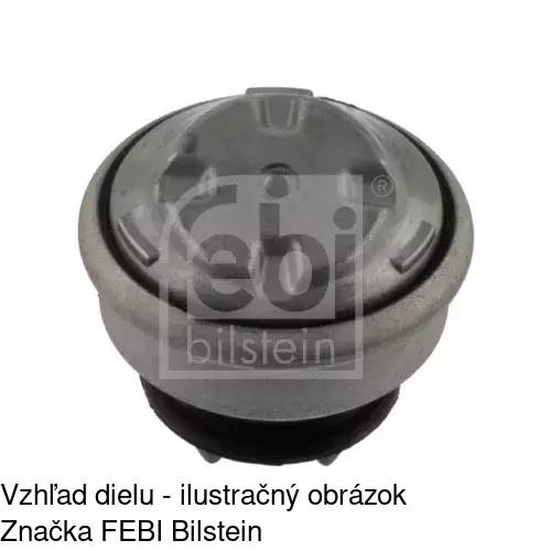 Silentblok motora POLCAR S2250064