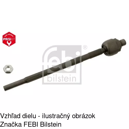 Tyč riadenia POLCAR S6041028 - obr. 1