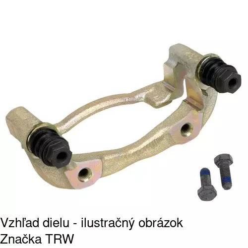 Brzdové dosky POLCAR S70-0011 - obr. 1