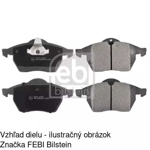 Brzdové dosky POLCAR S70-0065 - obr. 4