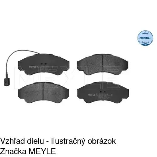 Brzdové dosky POLCAR S70-0173 - obr. 5