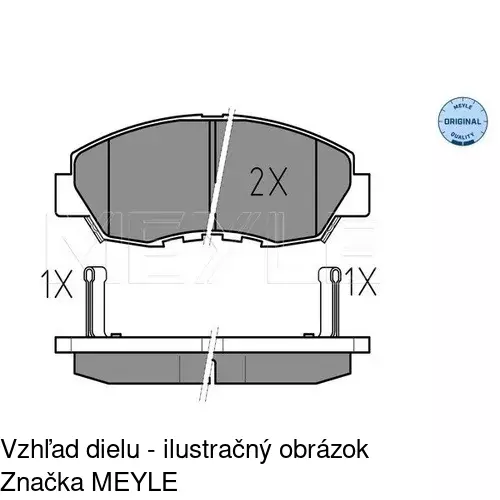 Brzdové dosky POLCAR S70-0261 - obr. 4