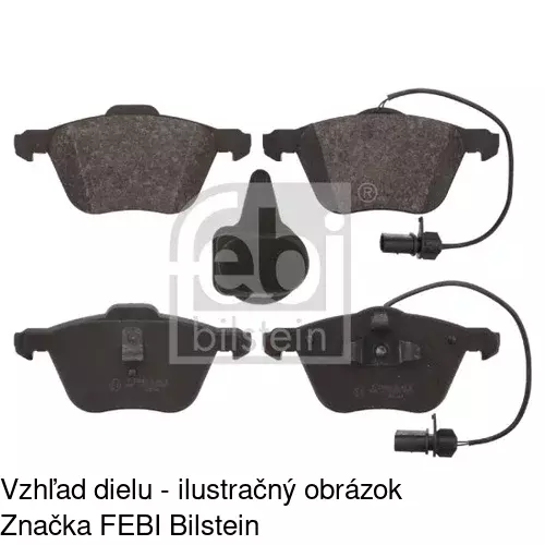 Brzdové dosky POLCAR S70-0300