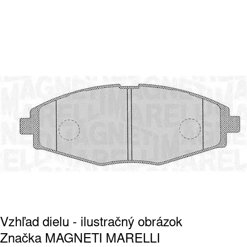 Brzdové dosky POLCAR S70-0429 - obr. 4