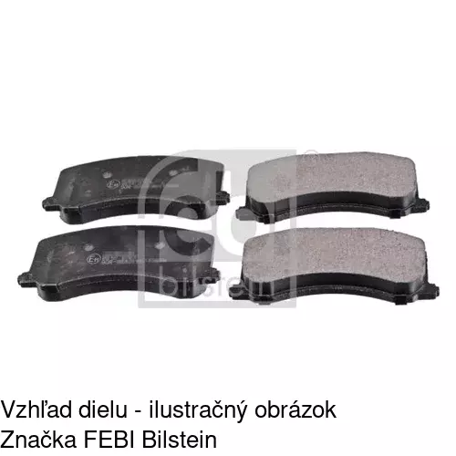 Brzdové dosky POLCAR S70-0457 - obr. 3