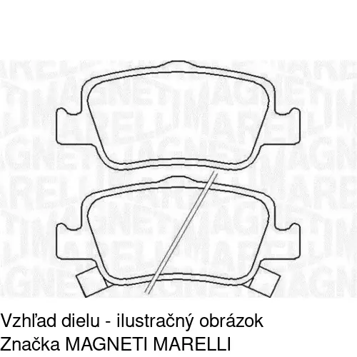 Brzdové dosky POLCAR S70-1362 - obr. 4