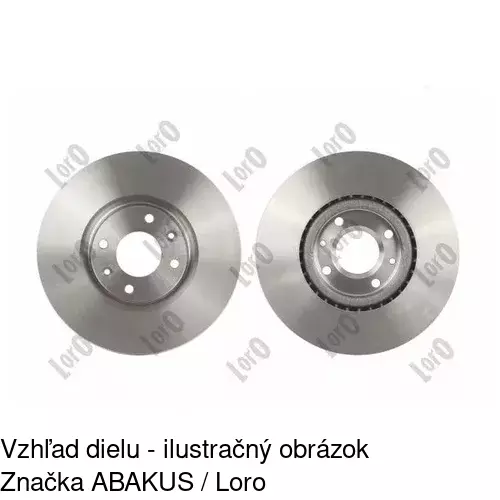 Brzdové dosky POLCAR S70-1404 - obr. 5