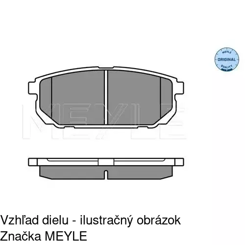 Brzdové dosky POLCAR S70-1525 - obr. 5