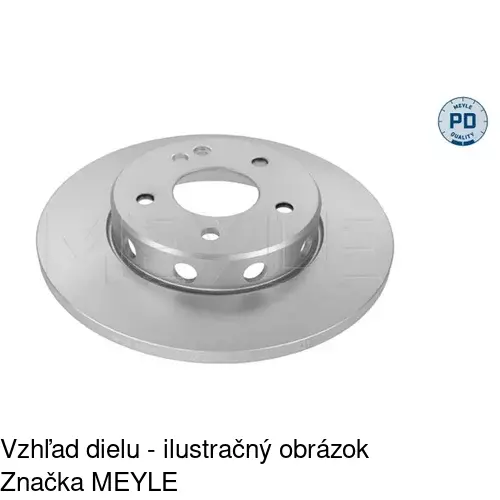 Brzdový kotúč POLCAR S71-0275 - obr. 3