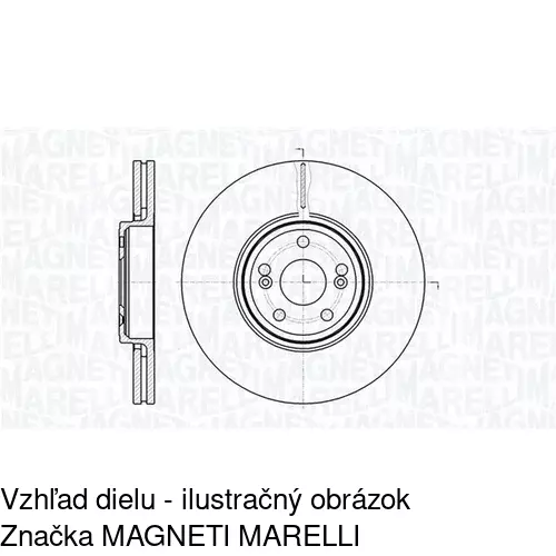 Brzdový kotúč POLCAR S71-1179 - obr. 3