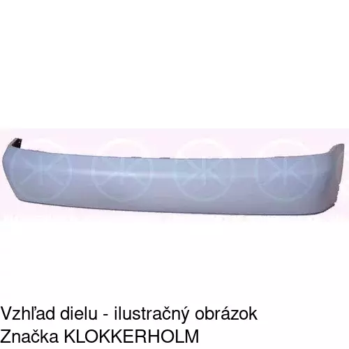 Zadný nárazník POLCAR 132396