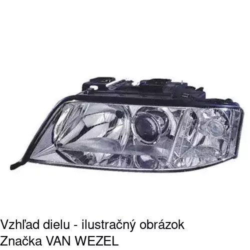 Hlavný reflektor POLCAR 1327092E - obr. 4