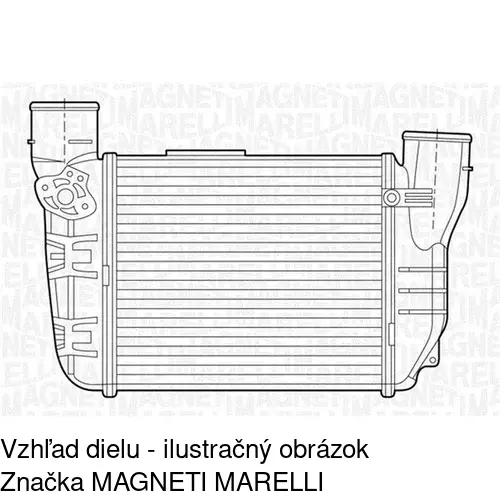 Chladiče vzduchu (Intercoolery) POLCAR 1336J81X