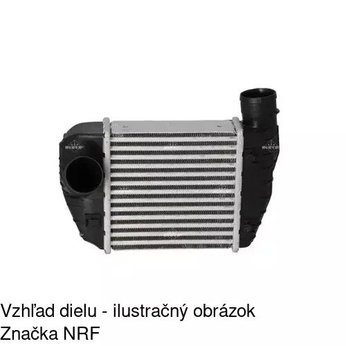 Chladiče vzduchu (Intercoolery) 1338J8-5 /POLCAR/ - obr. 1