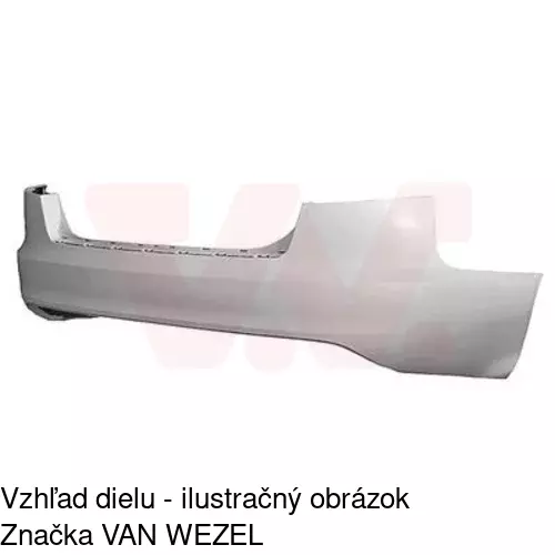 Zadný nárazník POLCAR 133996 - obr. 1