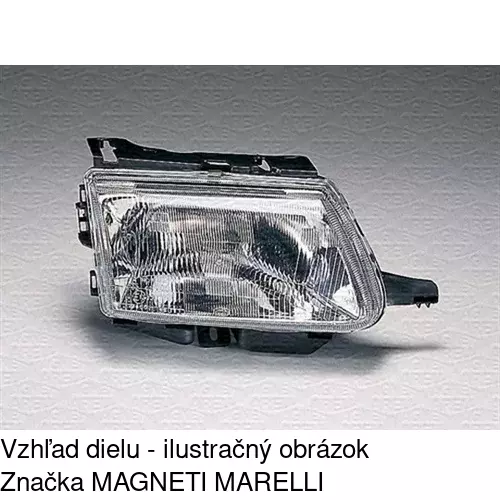 Hlavný reflektor 230610-E /POLCAR/ - obr. 1