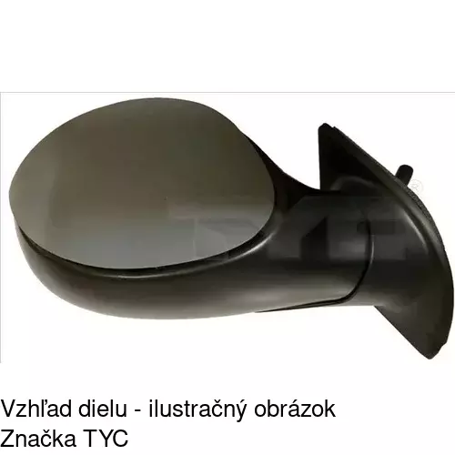 Vonkajšie zrkadlo POLCAR 2315521E - obr. 4