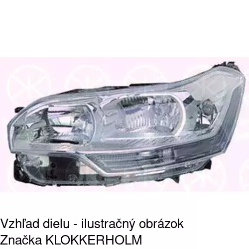 Hlavný reflektor POLCAR 2334091V