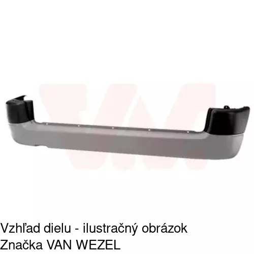 Zadný nárazník POLCAR 235096-2 - obr. 1