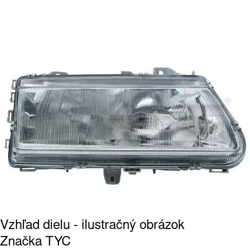 Hlavný reflektor POLCAR 238010-E