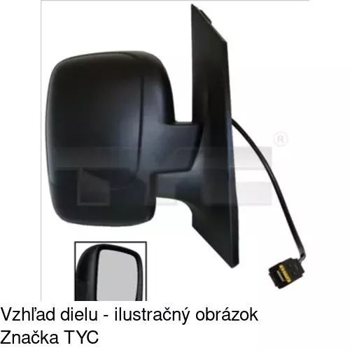 Vonkajšie zrkadlo POLCAR 2396527E - obr. 5