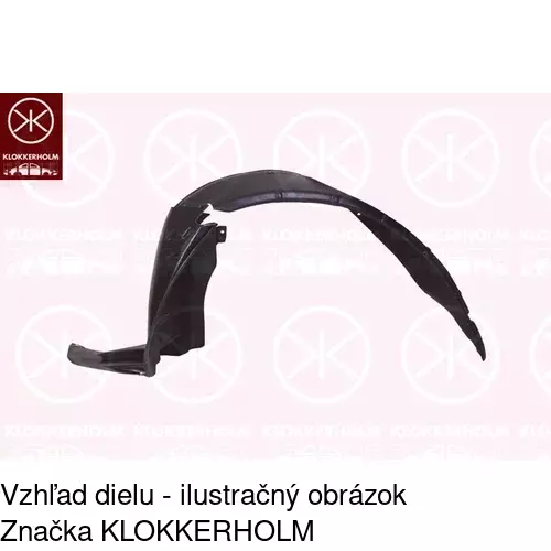 Podblatník (plast) POLCAR 2396FP1T