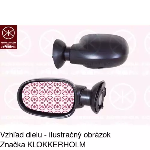 Vonkajšie zrkadlo POLCAR 280051-M - obr. 2