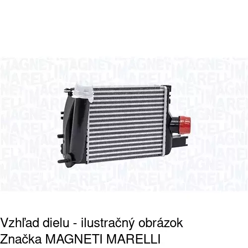 Chladiče vzduchu (Intercoolery) POLCAR 28B1J8-1 - obr. 1