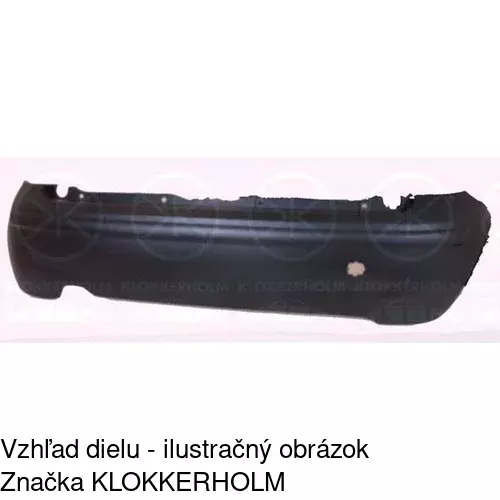 Zadný nárazník POLCAR 300396