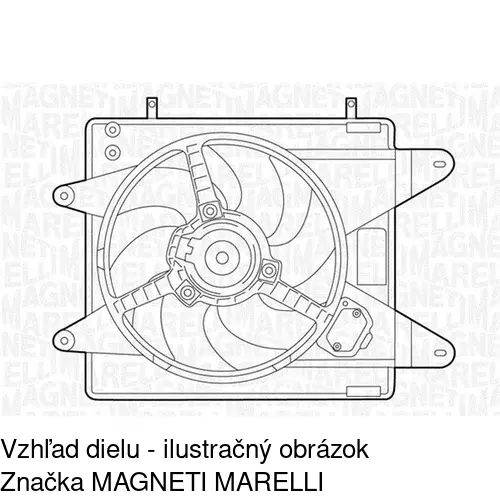 Ventilátory chladičov POLCAR 301923W4