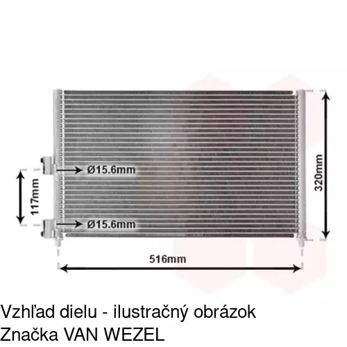 Chladiče klimatizácie POLCAR 3023K8C3 - obr. 2