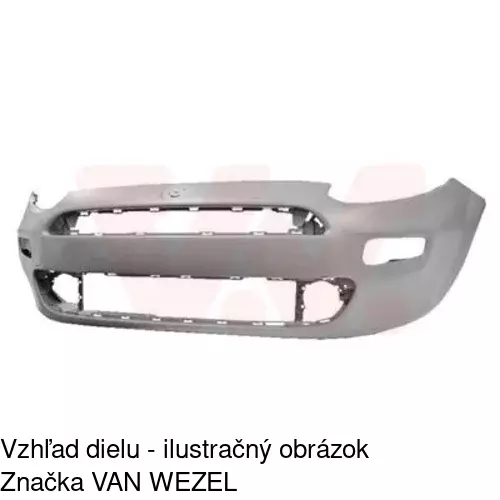 Predný nárazník POLCAR 3036075J - obr. 2